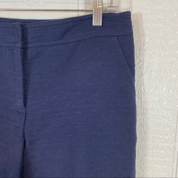NEW Trina Turk Blue Jet Stream Ruffle Pants - Picture 4 of 12